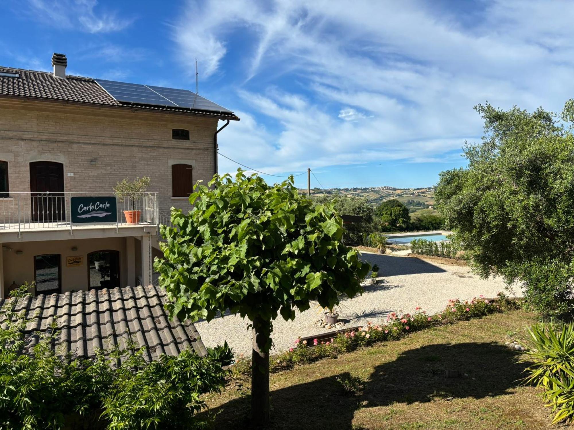 Gastronomic B&B Carlocarla Monte San Pietrangeli 外观 照片